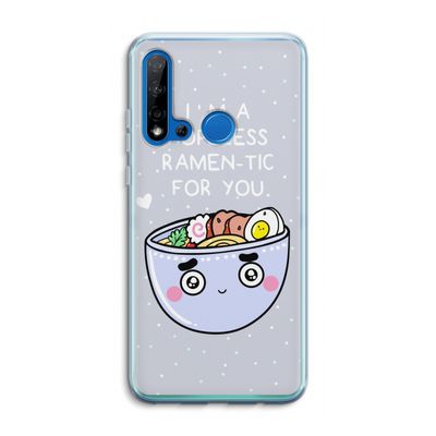 I'm A Hopeless Ramen-Tic For You: Huawei P20 Lite (2019) Transparant Hoesje