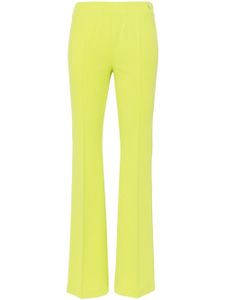 LIU JO pantalon de tailleur à coupe évasée - Vert