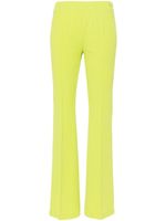 LIU JO pantalon de tailleur à coupe évasée - Vert