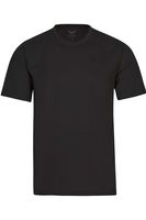 TRIGEMA Comfort Fit T-Shirt ronde hals zwart, Effen - thumbnail
