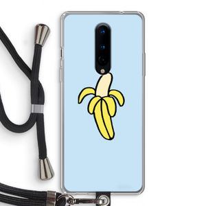 Banana: OnePlus 8 Transparant Hoesje met koord