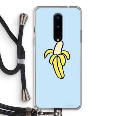 Banana: OnePlus 8 Transparant Hoesje met koord