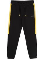 Ea7 Emporio Armani pantalon de jogging à logo en relief - Noir