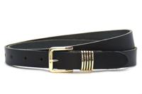 Take It Leren Riem 2.5 cm Zwart