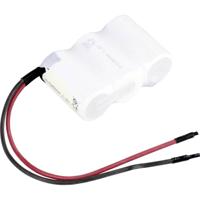 Mexcel Reihe F1x3 Accupack Aantal cellen: 3 Batterijgrootte: C (baby) Kabel, Flat-top NiCd 3.6 V 2500 mAh