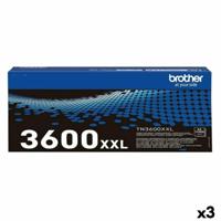 Toner Brother Zwart (3 Stuks)