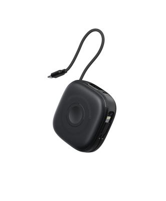 Swissten Swissten Powerbank Voltbox MagGO 10.000 mAh - Ingebouwde Lightning & USB-C Kabel