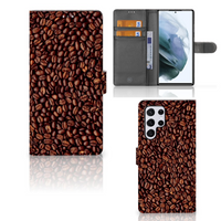 Samsung Galaxy S22 Ultra Book Cover Koffiebonen