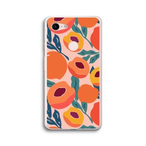 Perzik: Google Pixel 3 XL Transparant Hoesje
