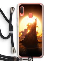 Children of the Sun: Samsung Galaxy A20e Transparant Hoesje met koord