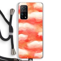 Lichte Wolken: Xiaomi Mi 10T 5G Transparant Hoesje met koord