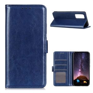 Samsung Galaxy A72 5G Wallet Case met Magnetische Sluiting - Blauw