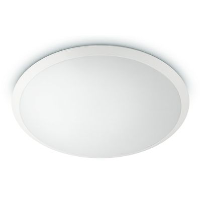 PHILIPS - LED Plafondlamp - MyLiving Wawel - 17W - Aanpasbare Kleur - Rond - Mat Wit - Kunststof PHILIPS - LED Plafondlamp - MyLiving Wawel - 17W - Aanpasbare Kleur - Rond - Mat Wit - Kunststof