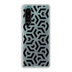 Crazy pattern: Sony Xperia 5 III Transparant Hoesje