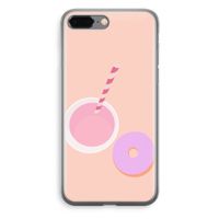 Donut: iPhone 8 Plus Transparant Hoesje Donut: iPhone 8 Plus Transparant Hoesje