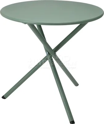 Bijzettafel Buiten Metaal Ø48cm Groen