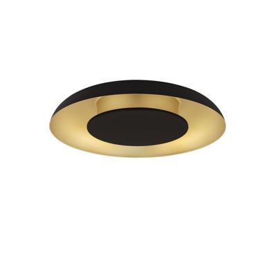 Lyora Design plafondlampEpos Ø 40cm zwart met goud - 9345706