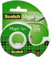 Scotch plakband Magic Tape, ft 19 mm x 7,5 m, blister met dispenser - thumbnail