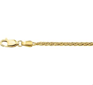 TFT Collier Geelgoud Vossestaart 2,3 mm x 45 cm