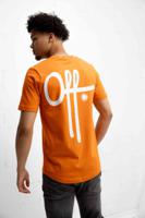 Off The Pitch Fullstop Slim Fit T-Shirt Heren Oranje - Maat XS - Kleur: Oranje | Soccerfanshop