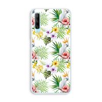 Gele kuif: Huawei P Smart Pro Transparant Hoesje