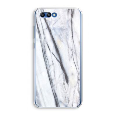 Gestreepte marmer: Honor 10 Transparant Hoesje