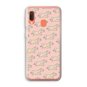 Ponys: Samsung Galaxy A20e Transparant Hoesje