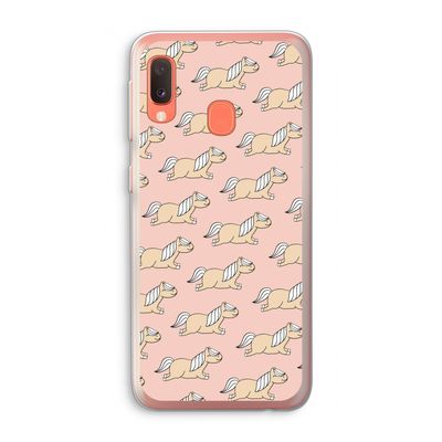 Ponys: Samsung Galaxy A20e Transparant Hoesje