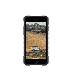 Urban Armor Gear Pathfinder Outdoor telefoonhoes Apple iPhone 7, iPhone 8, iPhone SE (2. Generation), iPhone SE (3. Generation) Zwart Inductieve lading,