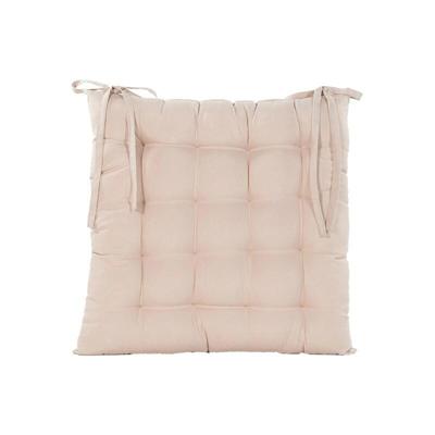 Stoelkussen 38x38 cm Ivoor - Annas collection