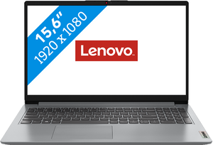Lenovo IdeaPad 1 7320U Notebook 39,6 cm (15.6") Full HD AMD Ryzen™ 3 8 GB LPDDR5-SDRAM 256 GB SSD Wi-Fi 6 (802.11ax) Windows 11 Home in S mode Grijs