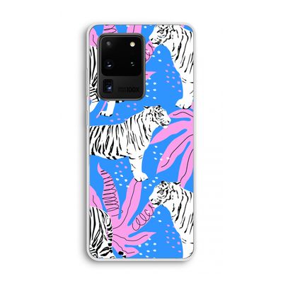 Tijger: Samsung Galaxy S20 Ultra Transparant Hoesje