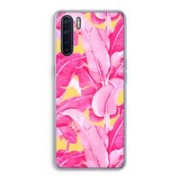 Pink Banana: Oppo A91 Transparant Hoesje