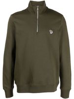 PS Paul Smith sweat en coton à patch logo - Vert - thumbnail