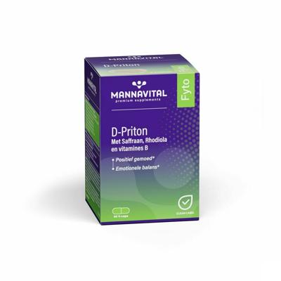 Mannavital D-priton V-caps 60