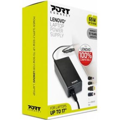 Port Designs 900093-LE netvoeding & inverter Binnen 90 W Zwart