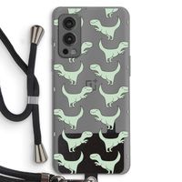 Dinos: OnePlus Nord 2 5G Transparant Hoesje met koord
