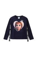 T-shirt met omkeerbare pailletten "Frozen II" - BLUE - 11/12