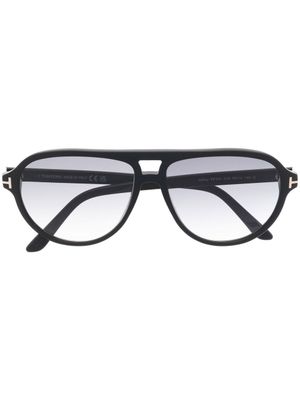 TOM FORD Eyewear lunettes de soleil à monture oversize - Noir