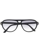 TOM FORD Eyewear lunettes de soleil à monture oversize - Noir