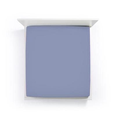 Bella Donna Bella Donna Jersey La Piccola Topperhoeslaken 120x210-220 cm blauwgrijs-0209