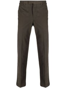 PT Torino straight-leg modal-blend trousers - Marron