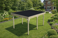 1 stuk beschikbaar: Lugarde overkapping 240x300 cm plat dak incl. EPDM - SALE01945- Plat dak- - Lugarde