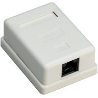 Cat 6 wandcontactdoos - Opbouw