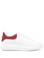 Alexander McQueen baskets Oversize en cuir - Blanc