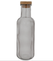 Cosy & Trendy Waterkaraf - Karaf met Kurk - Raya - Grijs - 1 Liter Cosy & Trendy Waterkaraf - Karaf met Kurk - Raya - Grijs - 1 Liter