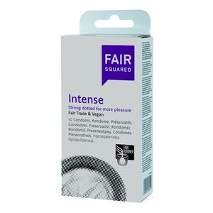 Fair Squared Intense 10 Condooms Met Nopjes