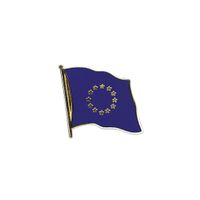 Supporters pin/broche/speldje vlag Europa - thumbnail