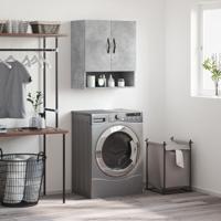 Wandkast 60x31x70 cm bewerkt hout betongrijs
