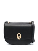 Savette Tondo 22 leather shoulder bag - Noir